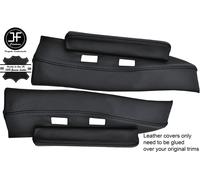 Copridash In Pelle Nera Con Cuciture 2X Adatti Per Lotus Elan Plus 2 +2 67-75