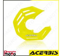 COPRIDISCO ACERBIS X-FUTURE FRONT DISC COVER CROSS ENDURO GIALLO FLUO