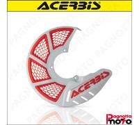 COPRIDISCO PROTEZIO. DISCO ACERBIS XBRAKE 2.0 FRONT DISC COVER BIANCO ARANCIONE