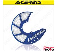 COPRIDISCO PROTEZIONE DISCO ACERBIS XBRAKE 2.0 FRONT DISC COVER BLU BIANCO
