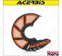 COPRIDISCO PROTEZIONE DISCO ACERBIS XBRAKE 2.0 FRONT DISC COVER NERO ARANCIONE