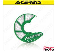 COPRIDISCO PROTEZIONE DISCO ACERBIS XBRAKE 2.0 FRONT DISC COVER VERDE BIANCO