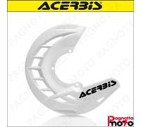 COPRIDISCO PROTEZIONE DISCO FRENO ACERBIS XBRAKE FRONT DISC COVER KTM BIANCO