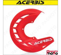 COPRIDISCO PROTEZIONE DISCO FRENO ANTERI. ACERBIS XBRAKE FRONT DISC COVER ROSSO
