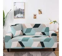 Copridivani 1 2 3 e 4 posti Copridivani elasticizzati Copridivani con stampa Copridivani universali Copridivani completi Protezione per mobili per cani, gatti e anim(Size:4 Seater (235-300cm),Color:T)