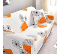 Copridivani 1 2 3 e 4 posti Copridivani elasticizzati Copridivani con stampa Copridivani universali Copridivani completi Protezione per mobili per cani, gatti e anim(Size:4 Seater (235-300cm),Color:B)
