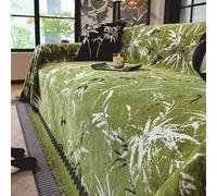 Copridivani 1 2 3 posti Copridivani antiscivolo ad alta elasticità Copridivani in stile floreale Copridivani lavabili Copridivani universali resistenti Protezion(Size:180*380cm/70.86*149.6IN,Color:B)