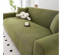 Copridivani altamente elastici all-inclusive, antiscivolo e lavabile, protezione per mobili per bambini e animali domestici (4 posti, 235-300cm, Grigio scuro)(Verde,2 Seater(145-185cm))