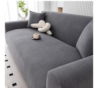 Copridivani altamente elastici all-inclusive, antiscivolo e lavabile, protezione per mobili per bambini e animali domestici (4 posti, 235-300cm, Grigio scuro)(Grigio Scuro,2 Seater(145-185cm))