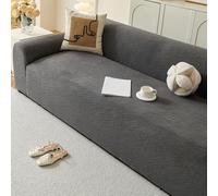 Copridivani altamente elasticizzati per divani a 1, 2, 3, 4 o 5 posti Lavabili Copridivani antiscivolo per animali domestici Jacquard Spandex Super morbidi Copridivani eleganti (Size:2 Seater,Color:A)