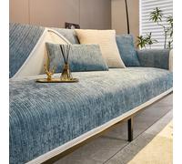 Copridivani in Velluto-Cosy Solid Colour Non-Slip Couch Cover Lavabili in Lavatrice per Gatto E Cani per Divani A 1/2/3/4 Posti(style4,70x150cn)