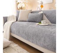 Copridivani in Velluto-Cosy Solid Colour Non-Slip Couch Cover Lavabili in Lavatrice per Gatto E Cani per Divani A 1/2/3/4 Posti(style8,70x150cn)