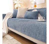 Copridivani in Velluto-Cosy Solid Colour Non-Slip Couch Cover Lavabili in Lavatrice per Gatto E Cani per Divani A 1/2/3/4 Posti(style10,70x150cn)
