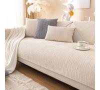 Copridivani in Velluto-Cosy Solid Colour Non-Slip Couch Cover Lavabili in Lavatrice per Gatto E Cani per Divani A 1/2/3/4 Posti(style7,70x150cn)