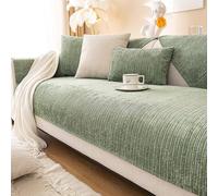 Copridivani in Velluto-Cosy Solid Colour Non-Slip Couch Cover Lavabili in Lavatrice per Gatto E Cani per Divani A 1/2/3/4 Posti(style11,70x150cn)