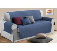 Copridivano 1 2 3 posti trapuntato tinta unita telo arredo divano Mod.Sphere