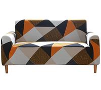 Copridivano 2/3 Posti Elasticizzato Fantasia Copridivani Elasticizzati Universale Fodera per Divano Estensibile Elastici Copertura Divano Floreale Stampa Copri Divano ( Color : #2 , Size : 2 posti )