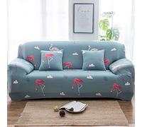 Copridivano 2 PostiFlamingo Rosso Copri Divano 2 Posti con Braccioli Copridivano Antigraffio Gatto Copertura Divano Elasticizzati Copridivani Spandex Sofa Cover Copri Divani