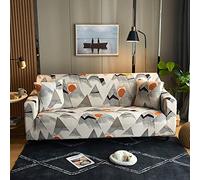 Copridivano 2 PostiMontagna Beige Copri Divano 2 Posti con Braccioli Copridivano Antigraffio Gatto Copertura Divano Elasticizzati Copridivani Spandex Sofa Cover Copri Divani