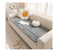 Copridivano 3/2/1 Posti per Cani E Bambini | Topper Protettivo Spesso in Velluto A Coste Morbido Antiscivolo | per Divani Componibili, Letto Divano(Dark Gray,28 x 71in)