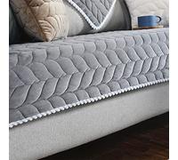 Copridivano 3/4/2/1 Posti Penisola Fodera per Divano Velluto Angolare Antiscivolo Copertura Divano Relax Antimacchia Antigraffio Cani Gatti Moderno Salvadivano Seduta ( Color : #8 , Size : 90x210cm )