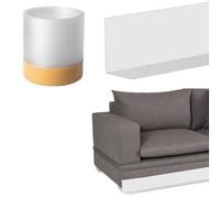 Copridivano, 3 m, sotto il divano, design semplice, troppo lungo, impedisce ai giocattoli di spingere i mobili, si adatta a divani e letti, ideale per case con bambini