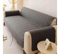 Copridivano a 3 posti Impermeabile Antiscivolo Lavabile, Protezione per Divano per Bambini, Gatti e Cani, Protezione Universale per mobili, Copri Chaise Longue (Dimensioni: (196 * 130) CM, C