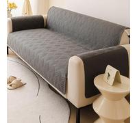 Copridivano a 3 posti Impermeabile Antiscivolo Lavabile, Protezione per Divano per Bambini, Gatti e Cani, Protezione Universale per mobili, Copri Chaise Longue (Dimensioni: (196 * 130) CM, C