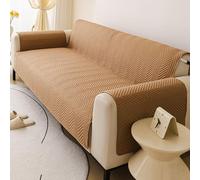 Copridivano a 3 posti Impermeabile Antiscivolo Lavabile, Protezione per Divano per Bambini, Gatti e Cani, Protezione Universale per mobili, Copri Chaise Longue (Dimensioni: (196 * 130) CM, C