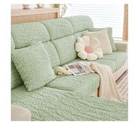 Copridivano a forma di L, elasticizzato, in morbido filato a bolle, con fondo antiscivolo, protezione per mobili del soggiorno (stile 3, 95-120 x 160-190 cm)