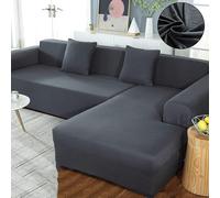 Copridivano a forma di L, impermeabile e resistente ai graffi, adatto per divano a 1/2/3/4/5 posti, universale, in tessuto per animali domestici e bambini, per chaise longue sinistra/destra