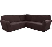 Copridivano Ad Angolo, Copridivano Componibile A Forma di L Elasticizzato Morbido E Spesso, Lavabile in Lavatrice, per Home Cafe Club Restaurant, N, 7 Seater