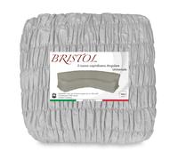 COPRIDIVANO ANGOLARE UNIVERSALE BRISTOL GRIGIO CHIARO UNITO