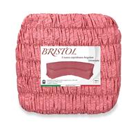 COPRIDIVANO ANGOLARE UNIVERSALE BRISTOL ROSA UNITO