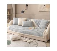 Copridivano antiscivolo a forma di coniglio, resistente ai peli di animali domestici, per cani e gatti, grigio, 110 x 240 cm, perfetto per decorare la casa e la protezione dei mobili