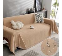 Copridivano antiscivolo a forma di L con fodera a U e coperta - Elegante protezione per mobili per soggiorno