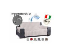 Copridivano ANTISCIVOLO impermeabile ANTIMACCHIA in tinta unita made in Italy