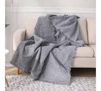 Copridivano antiscivolo in cotone per divani a 3 posti e ad angolo, morbido e traspirante, adatto ai cani, colore: crema (130 x 130 cm)