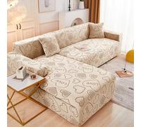 Copridivano Beige Marrone Copridivano Antigraffio Gatto Spandex Copertura Divano Lavabile Copridivani Elastici Universale Copri Divano Durabile Coprifivano 4 Posti