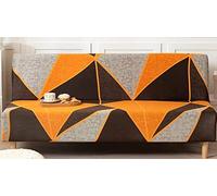 Copridivano Clic Clac Copridivano Letto Senza Braccioli Fodera per Divano Senza Braccioli 3/2/1 Posti Fodera per Futon Elasticizzato Copridivano Letto Fodera Divano Estensibile