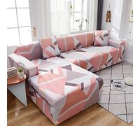 Copridivano componibile a forma di L, super elasticizzato, 1 pezzo, copridivano per divano a 3 posti, fodera per chaise longue componibile per animali domestici e bambini