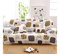 Copridivano, Copridivano a 1/2/3/4 posti, Copridivano ad alta elasticità, Copridivano per mobili, Copridivano tutto compreso con fondo elastico antiscivolo per mobil(Size:3 Seater (190-230cm),Color:U)