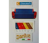 COPRIDIVANO/COPRIPOLTRONA CON LACCI GENIUS CLASS BIANCALUNA CLARKY 1-2-3POSTI