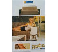 COPRIDIVANO/COPRIPOLTRONA CON LACCI GENIUS CLASS BIANCALUNA CLARKY 1-2-3POSTI