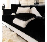 Copridivano Di Peluche A Forma Di L 1 2 3 4 Posti, Copridivano Fuzzy Copridivano Invernale, Protezione Universale Antiscivolo Del Divano, Copridivano Lavabile In Pelliccia Sintetica Super Morbida