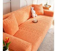 Copridivano elasticizzato 1, 2, 3 e 4 posti Copridivano antiscivolo Copridivano antiscivolo spessorato Copridivano completo Copridivano in poliestere e spandex(Size:3 Seater (190-230cm),Color:A)