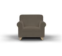 Copridivano Elasticizzato 1 Posto in Poliestere Tortora