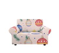 Copridivano Elasticizzato 2 Posti Geometria Del Colore Copridivano due posti,Elasticizzato Fodera Divano, Antigraffio Gatto Antiscivolo Antimacchia,Universale Sofa Cover