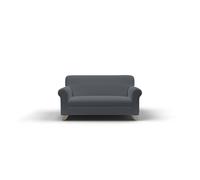 Copridivano Elasticizzato 2 Posti in Poliestere e Cotone Fashionable Grigio Scuro