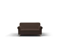 Copridivano Elasticizzato 2 Posti in Poliestere e Cotone Fashionable Marrone